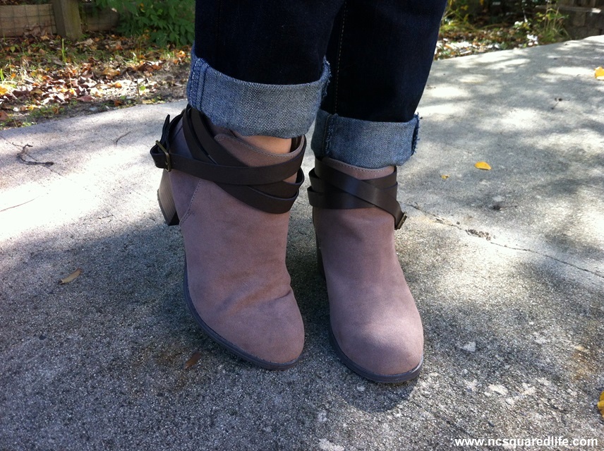 rolled up denim and ankle boots (booties) | NCsquared Life