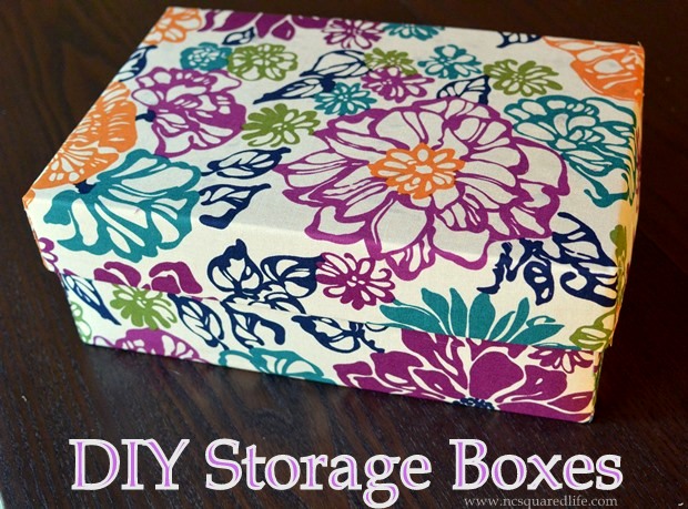 DIY Storage Boxes | NCsquared Life