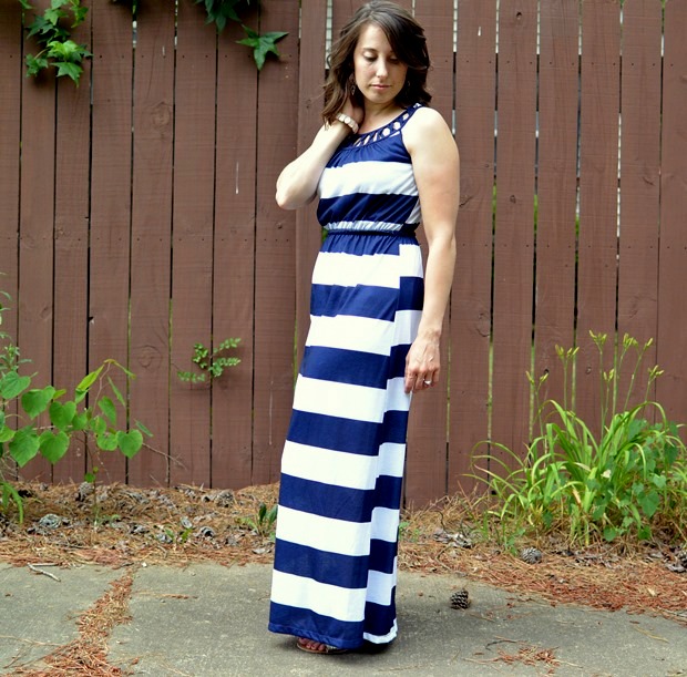 Striped Maxi Dress | NCsquared Life