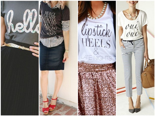 Pinterest Looks I Want to Recreate: Graphic Tees | NCsquared Life