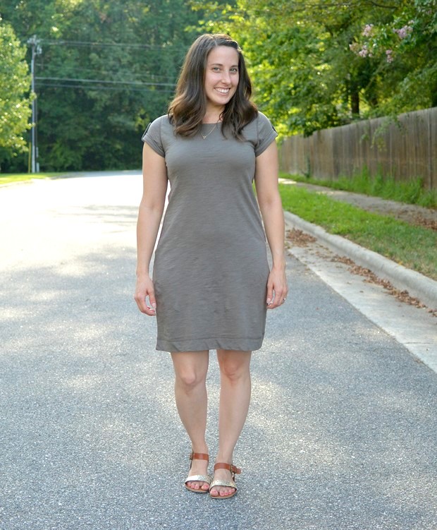 Dress Week: Olive T-Shirt Dress | NCsquared Life