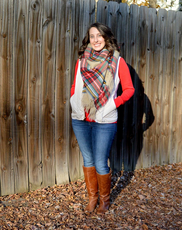 Short Girl Wears a Blanket Scarf | NCsquared Life